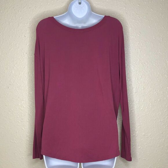 Victoria’s Secret PINK Super Soft small front lace long sleeve shirt - Picture 6 of 12